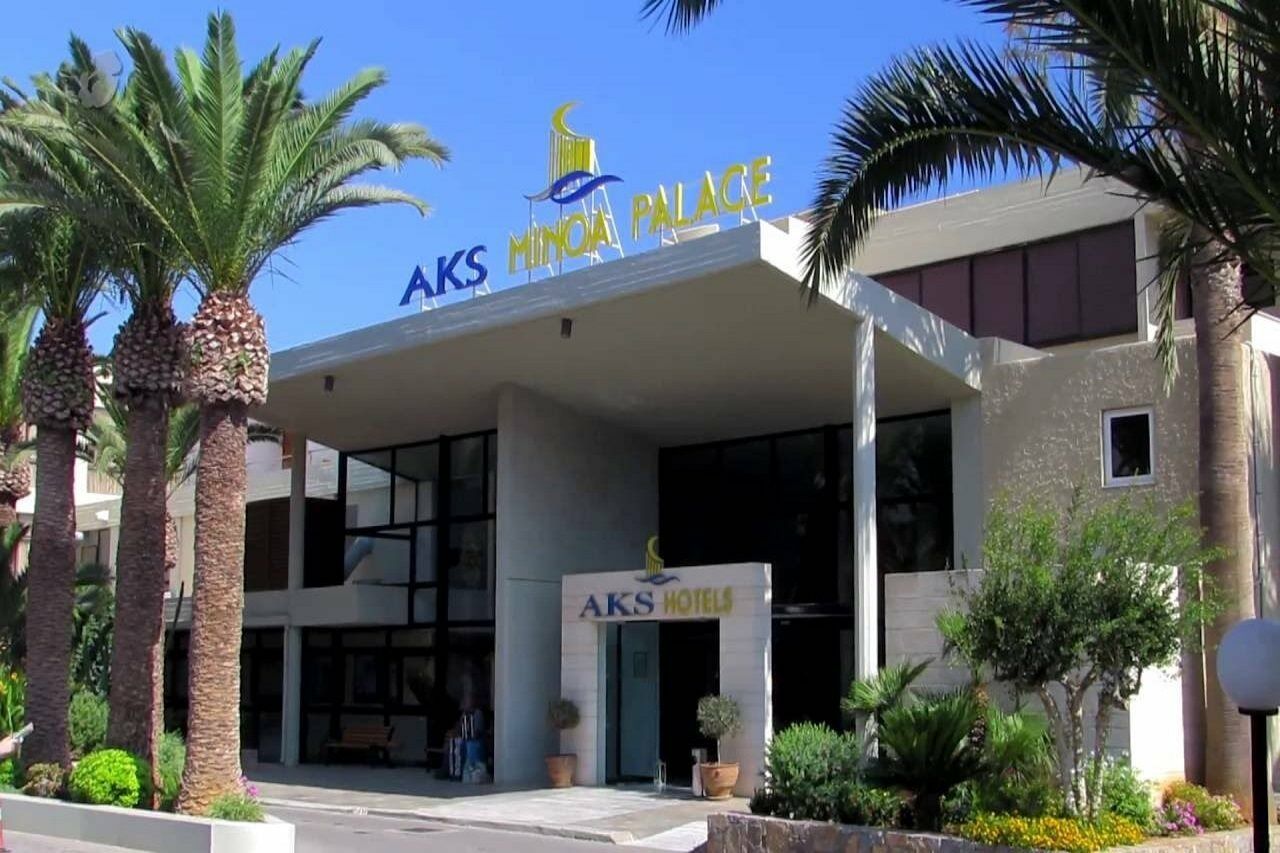 Aks Minoa Palace (Adults Only) Karteros Extérieur photo